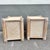 Boho Chic Chunky Bamboo Wicker Nightstands - A Pair For Sale - Image 4 of 12