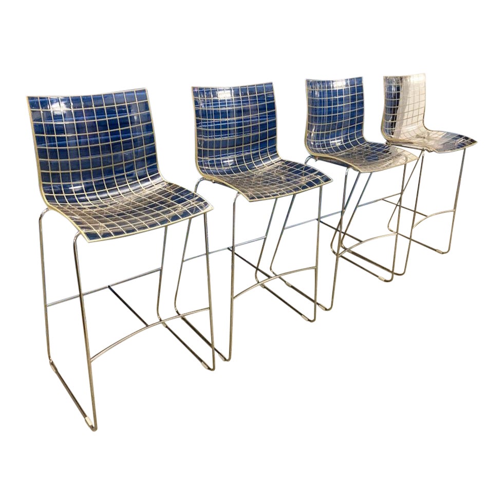 Marco Maran X3 Bar Height Counter Stools for Knoll Set of 4 Chairish