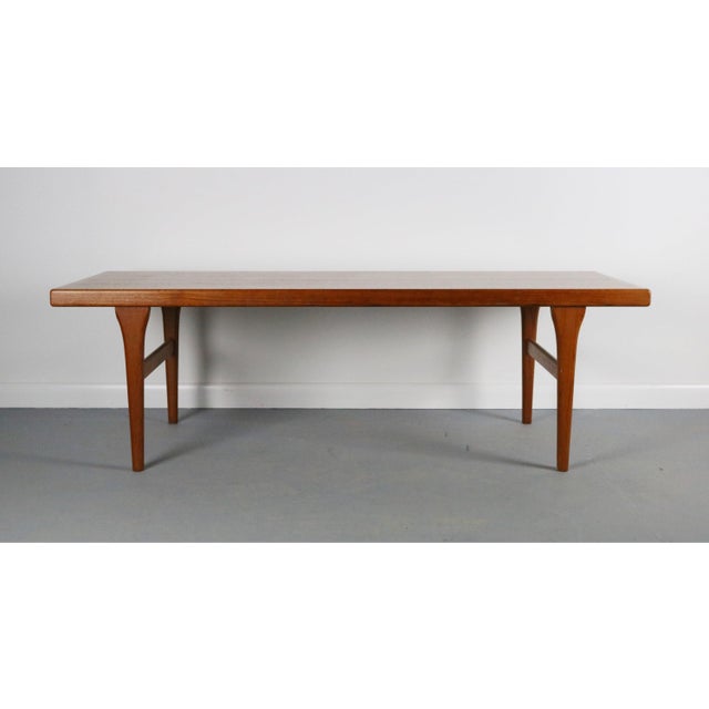 Mid-Century Modern BOLD Danish Modern Coffee Table Attributed to Johannes Andersen For Sale - Image 3 of 6