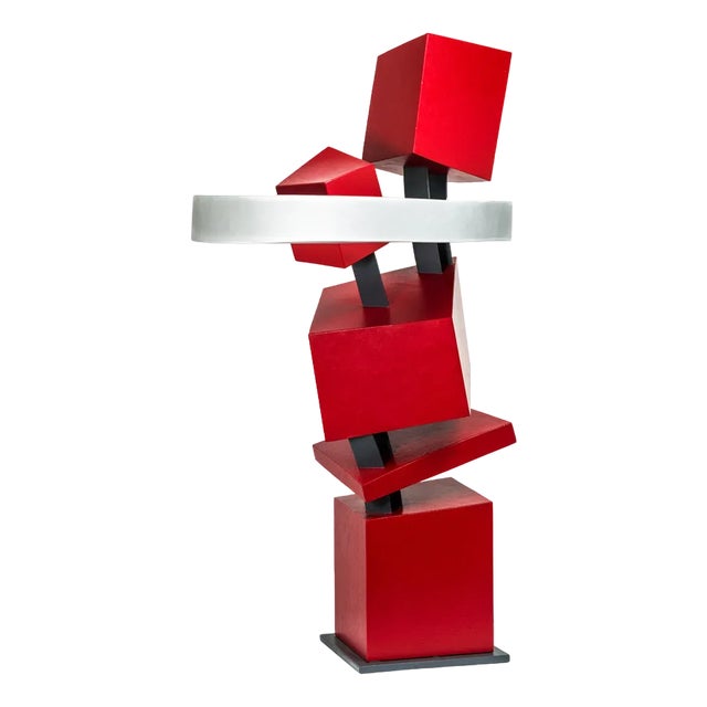 Thomas Schönauer, Circle Line Sculpture, 2007, Steel For Sale