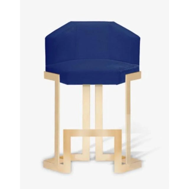 Not Yet Made - Made To Order Hive Counter Stool by Royal Stranger For Sale - Image 5 of 8