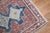 Zabihi Collection Ink Blue Antique Persian Senneh Rug - 3'7" x 4'10" For Sale In New York - Image 6 of 9