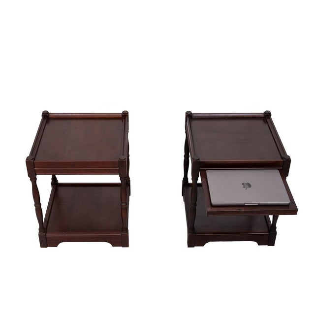 Georgian Sofa Tables, England, 1970, Set of 2 For Sale - Image 6 of 12