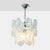 Mid-Century Modern 1960s Gino Vistosi Attributed Glass & Chrome Pendant For Sale - Image 3 of 6
