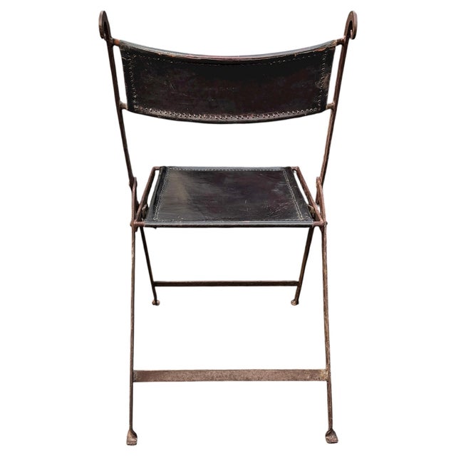 Set of Four Italian Modern Folding Chairs For Sale - Image 9 of 17