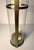 Mid 20th Century Tommi Parzinger Candle Stick Holder with Original Hurricane Glass For Sale - Image 5 of 8