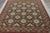 Transitional Rug & Kilim’s Transitional Style Needlepoint Rug, Red,Green Floral Pattern For Sale - Image 3 of 6
