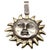 Sergio Bustamante Sterling Silver & Gilt Sun Face Pendant Limited Edition 6/99 For Sale - Image 11 of 18
