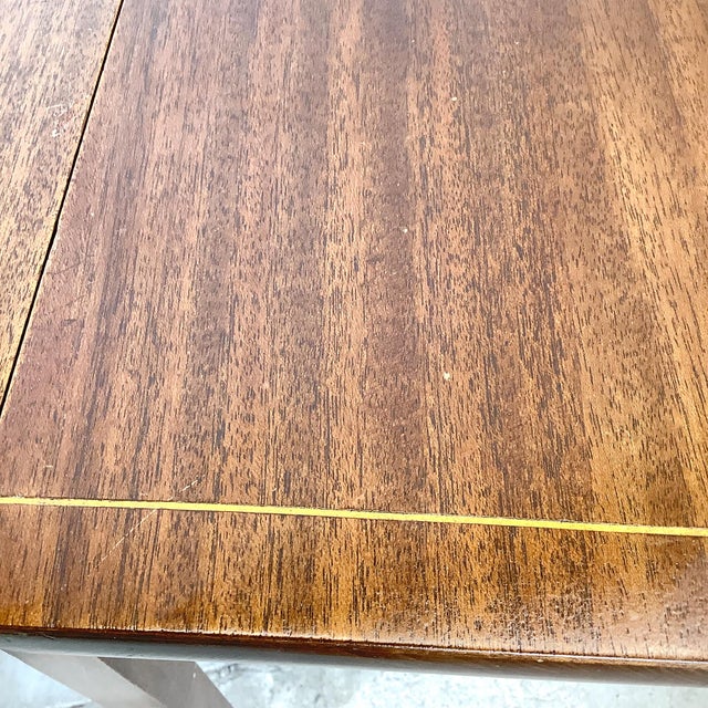 Pair of Federal Style Drop-Leaf Pembroke Side Tables For Sale - Image 10 of 16