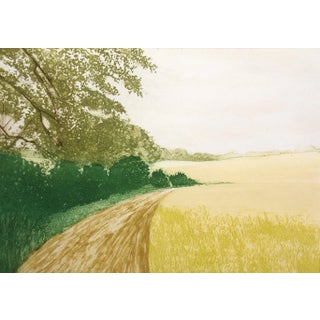 R. Walters "Cornfield" Signed Print For Sale