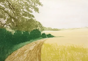 R. Walters "Cornfield" Signed Print