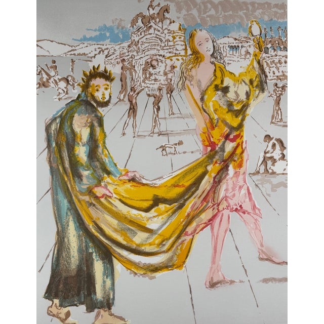 ARTIST: Salvador Dali TITLE: The Kingdom MEDIUM: Lithograph SIGNED: Hand Signed by Salvador Dali EDITION NUMBER: 40/350...