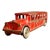 Antique Arcade Cast Iron Fageol Safety Bus 8" Red Vintage Toy Car Vehicle 1920s For Sale