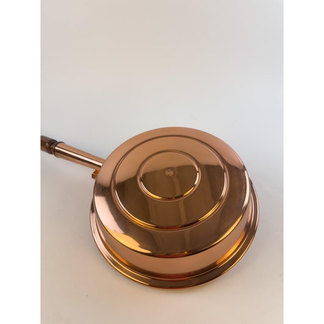 Vintage French L. Lecellier Villedieu Copper Bed Warmer / Decorative Wall Object, 1960s For Sale - Image 10 of 18