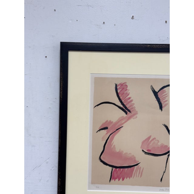 White Circa 1971 Man Ray Surrealist Naked Energy, Signed For Sale - Image 8 of 12
