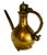 This item is a vintage brass Aftaba (also known as an Aftabeh or Surahi), a traditional water ewer historically used...
