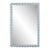 Fleur Home Audubon Bamboo Rectangle Mirror in Parma Gray, 24x36 For Sale