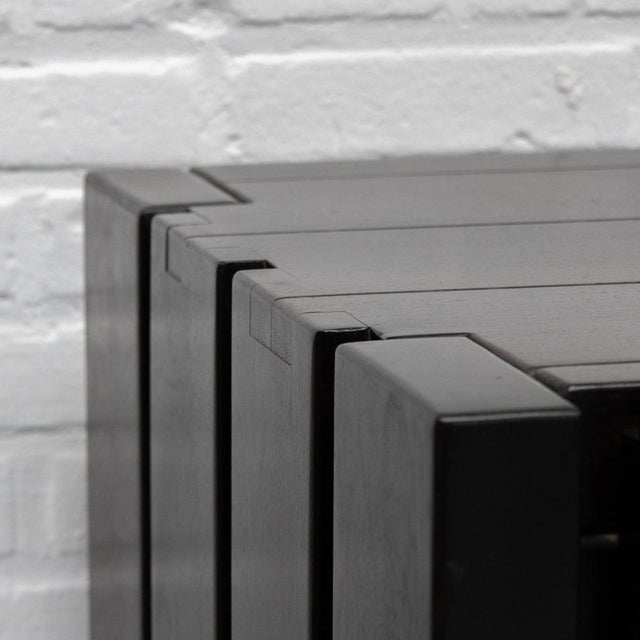 Brown Iroko Sideboard in Wood from Maison Regain, 1970s For Sale - Image 8 of 17