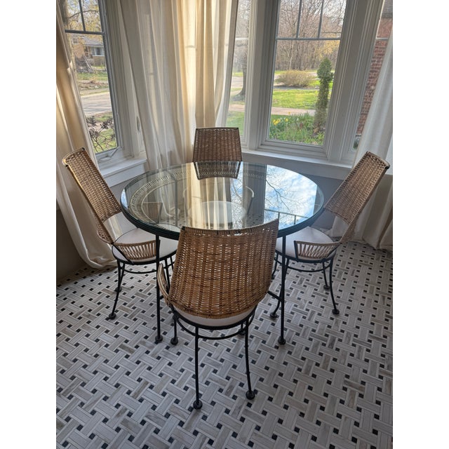 Vintage Arthur Umanoff for Shaver Howard Dining Set, Modern Patio Dining, Attributed For Sale - Image 16 of 18