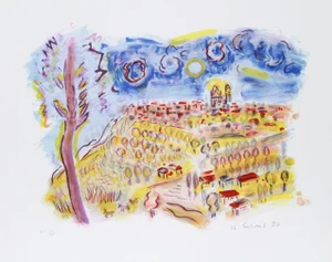 Wayne Ensrud, Urbino, Lithograph