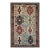 Caucasian Shirvan Area Rug, Handwoven Wool, Allover Geometric Design, 1920s, 4' x 6' For Sale