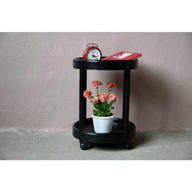 Italian Rolling Serving Cart from Simo, Italy, 1980s For Sale - Image 10 of 10