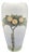 Art Nouveau Porcelain Vase from Royal Copenhagen, 1890s For Sale