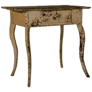 19th Century Spanish Polychrome Entry Table For Sale
