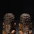 Pair of Cloisonne Enameled Guardian Lions – 10" Foo Dogs With Intricate Floral Motifs For Sale - Image 4 of 9