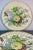 (2) Royal Doulton Kirkwood Multicolor Dinner Plates. Features, flowers, fruit, and a scalloped edge. C. 1948 - 1960