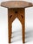 Mid 20th Century Vintage Moroccan Anglo Indian Marquetry Bird Octagonal Inlay Wood Drink Table For Sale - Image 5 of 5