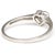 This pretty platinum heart ring has the power to charm almost anyone who encounters it. With an engaging diamond as the...