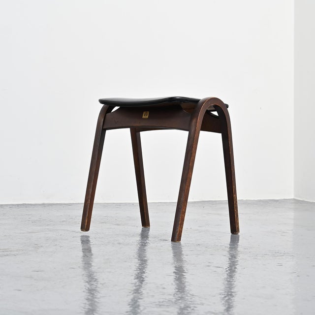 1960s Stools by Isamu Kenmochi for Akita Mokko, Japan, 1960s, Set of 2 For Sale - Image 5 of 18