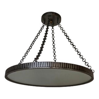 Modern Worout Iron Chandelier For Sale