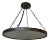 Modern Worout Iron Chandelier For Sale