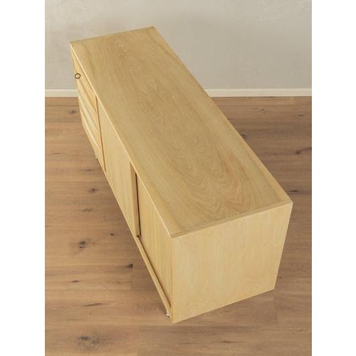 Vintage Beige Wooden Sideboard, 1950s For Sale - Image 4 of 9
