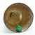 Metal Qing Chinese Enameled Metal Bell With a Bronze Mandarin Hat Finial For Sale - Image 7 of 9