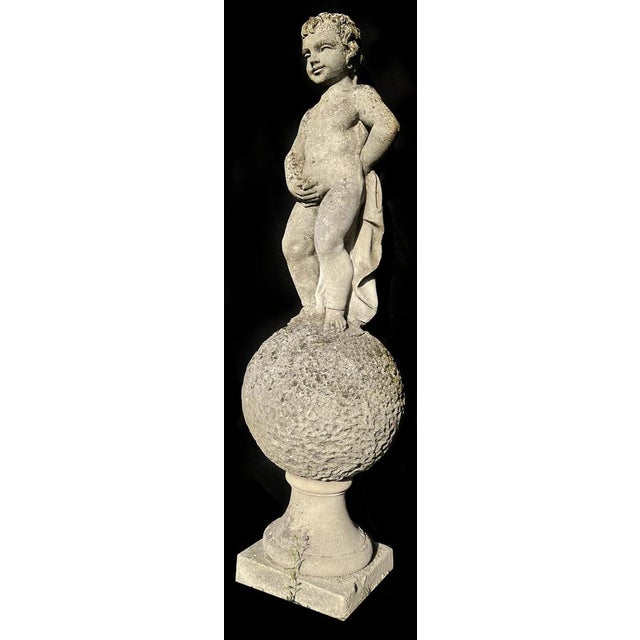 Garden Sculpture in Vicenza Stone, 1960s For Sale - Image 4 of 13