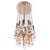 Hollywood Regency Cascading 36 Chandelier Swarovski Crystal Gilt Brass by Ernst Palme, 1960 For Sale - Image 3 of 16