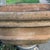 Ceramic Vintage Large Rustic Wide -Ribbed Oval Terracotta Planter For Sale - Image 7 of 12