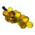 Large Mid Century Yellow Lucite Grape Cluster, 1960s For Sale