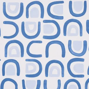 Sample - Schumacher X Hadiya Williams Threshold Wallpaper in Lapis