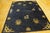 Chinese 1930s Navy Blue Floral Traditional Shou Symbols Antique Chinese Peking Rug For Sale - Image 3 of 9