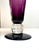 Mid-Century Modern Mid-Century Pairpoint Optic Diamond Vase With Controlled Bubble Ball Stem, Signed For Sale - Image 3 of 7