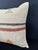 Contemporary Turkish Hemp Pillow Cushion Natural Beige Red Cushion Cover 20"x20" For Sale - Image 3 of 4