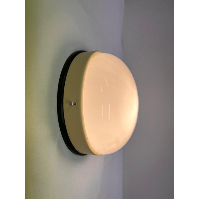 Small Bauhaus Bakelite Ceiling Light, 1940s For Sale - Image 6 of 9