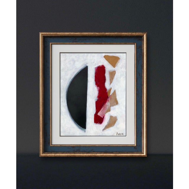 Contemporary Abstract Painting "A Meditation Upon Modernism" Mixed Media on Canvas For Sale - Image 6 of 6