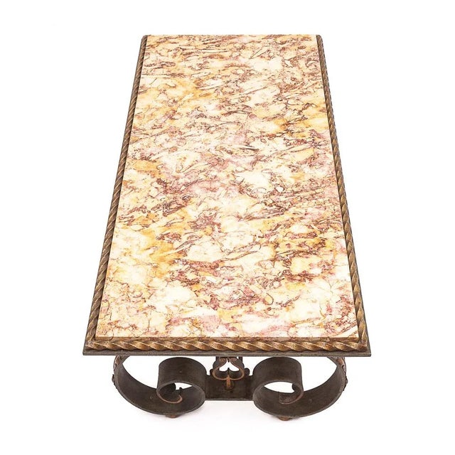 Merceris Coffee Table, 1940s For Sale - Image 10 of 12