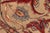 Shabby Chic Medallion 1990's Pak-Persian Taupe/Red Wool Rug - 6'1'' X 8'10'' For Sale In New York - Image 6 of 9