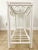 Boho Chic Rattan Console in White Lacquered Finish For Sale - Image 4 of 9